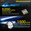 Nitecore TM39 Lite 5200 Lumen 1640 Yard Long Throw Flashlight TM39 Lite